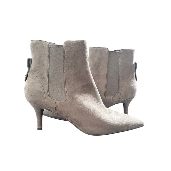 NWB: COLE HAAN Go-To-Park Suede Ankle Boots Irish Coffee Light Brown Size 7.5 - Picture 7 of 10